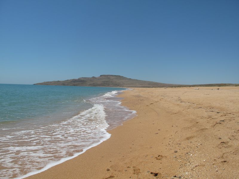 пляж Крым.